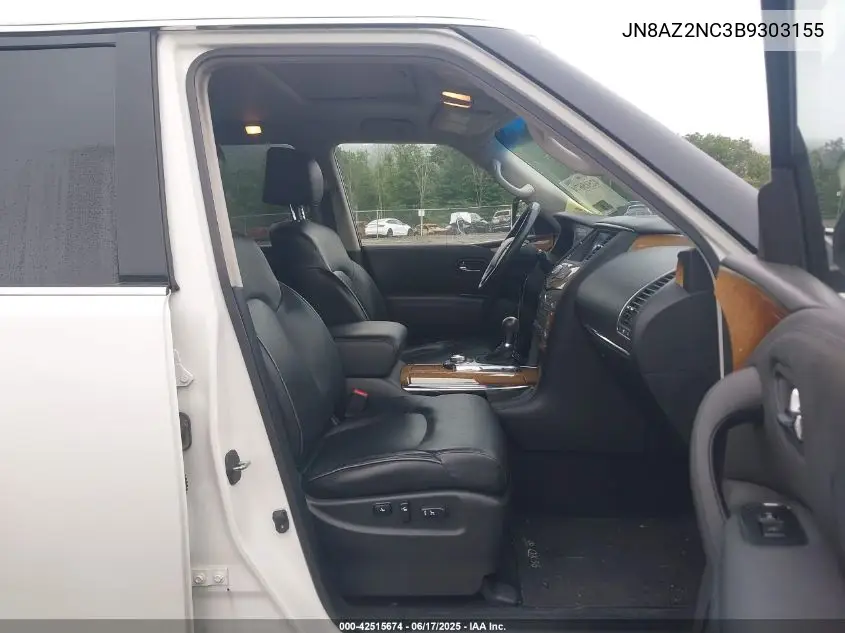 2011 Infiniti Qx56 VIN: JN8AZ2NC3B9303155 Lot: 42515674