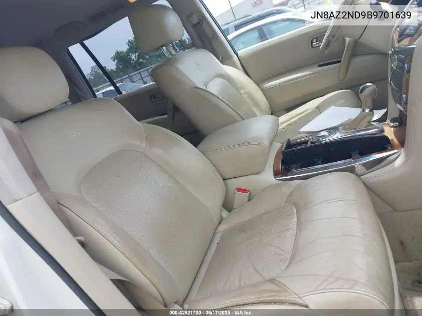 2011 Infiniti Qx56 VIN: JN8AZ2ND9B9701639 Lot: 42521700