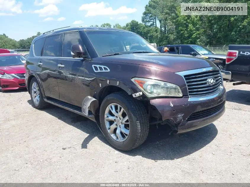 2011 Infiniti Qx56 VIN: JN8AZ2NE0B9004191 Lot: 42534409