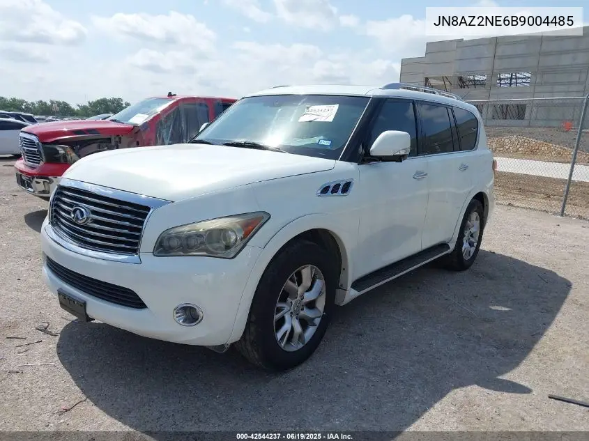 2011 Infiniti Qx56 VIN: JN8AZ2NE6B9004485 Lot: 42544237