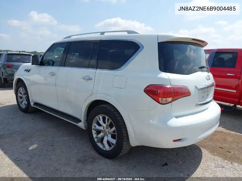2011 Infiniti Qx56 VIN: JN8AZ2NE6B9004485 Lot: 42544237