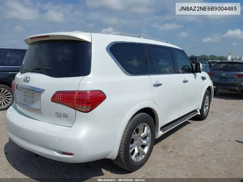 2011 Infiniti Qx56 VIN: JN8AZ2NE6B9004485 Lot: 42544237
