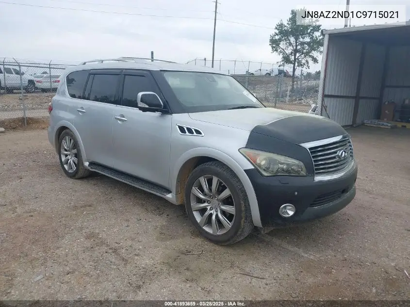 2012 Infiniti Qx56 VIN: JN8AZ2ND1C9715021 Lot: 41893659