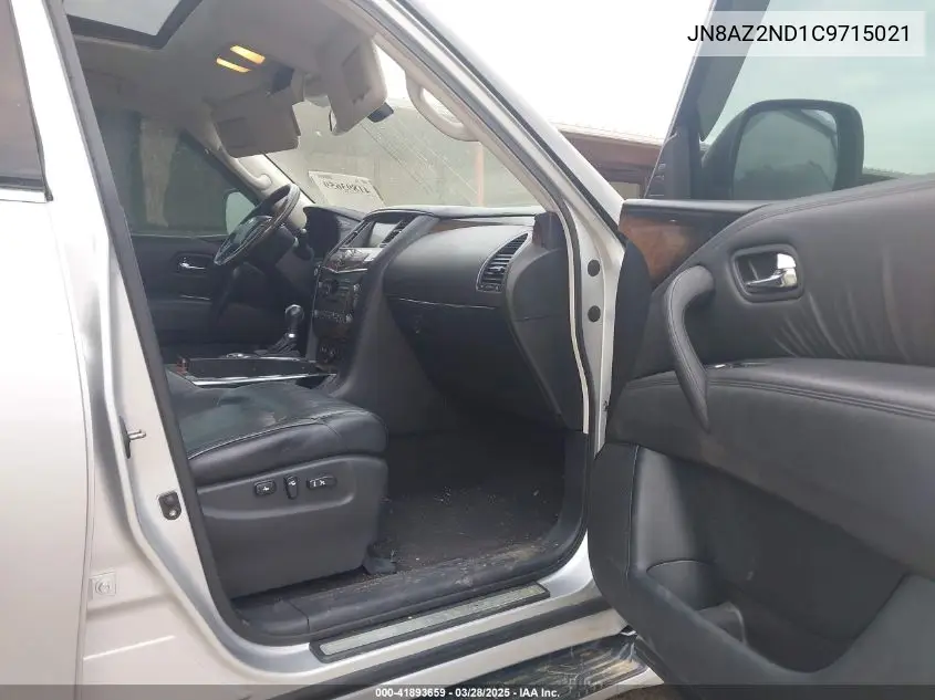 2012 Infiniti Qx56 VIN: JN8AZ2ND1C9715021 Lot: 41893659