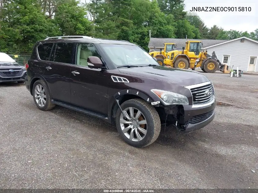 2012 Infiniti Qx56 VIN: JN8AZ2NE0C9015810 Lot: 42456946