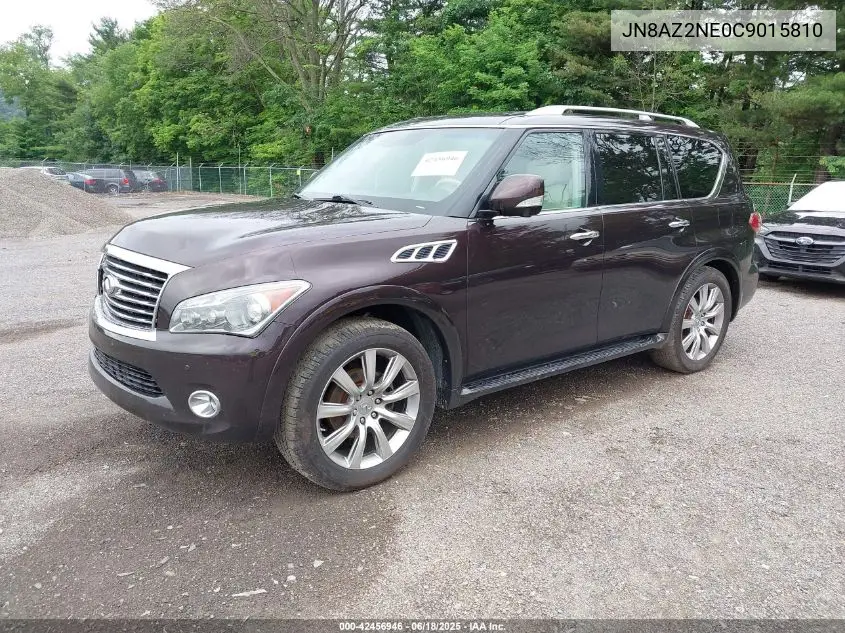 2012 Infiniti Qx56 VIN: JN8AZ2NE0C9015810 Lot: 42456946