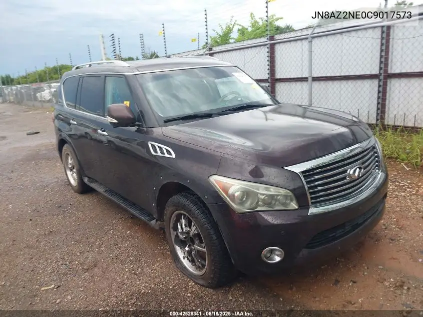 2012 Infiniti Qx56 VIN: JN8AZ2NE0C9017573 Lot: 42528341