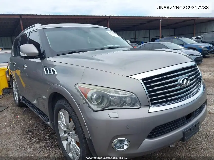 2012 Infiniti Qx56 VIN: JN8AZ2NC2C9317288 Lot: 42571267