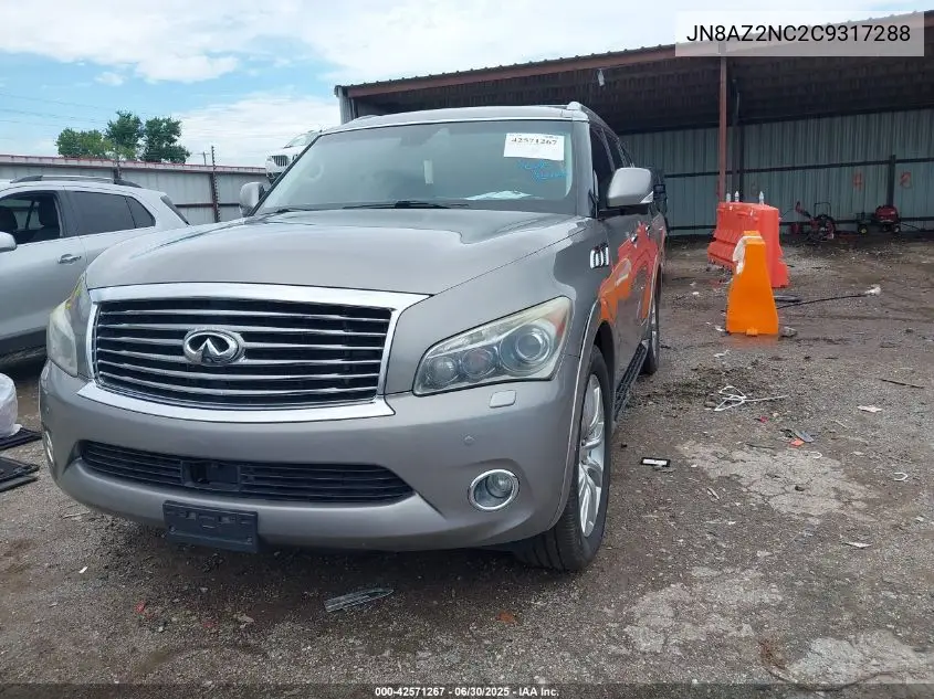 2012 Infiniti Qx56 VIN: JN8AZ2NC2C9317288 Lot: 42571267