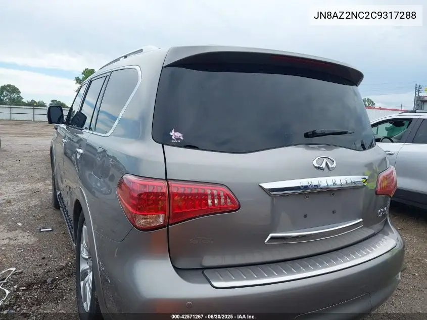 2012 Infiniti Qx56 VIN: JN8AZ2NC2C9317288 Lot: 42571267