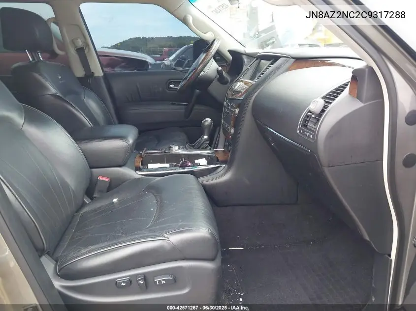 2012 Infiniti Qx56 VIN: JN8AZ2NC2C9317288 Lot: 42571267
