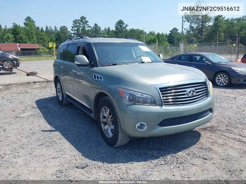 2012 Infiniti Qx56 VIN: JN8AZ2NF2C9516612 Lot: 42594245