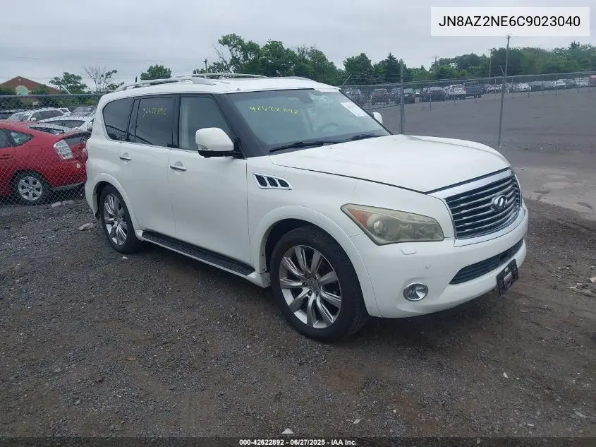 2012 Infiniti Qx56 VIN: JN8AZ2NE6C9023040 Lot: 42622892
