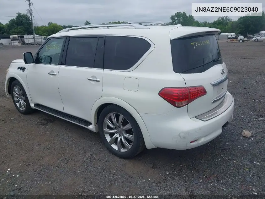 2012 Infiniti Qx56 VIN: JN8AZ2NE6C9023040 Lot: 42622892