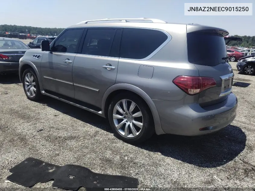 2012 Infiniti Qx56 VIN: JN8AZ2NEEC9015250 Lot: 42650455