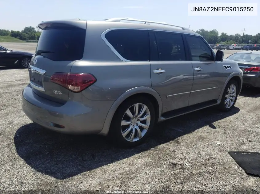 2012 Infiniti Qx56 VIN: JN8AZ2NEEC9015250 Lot: 42650455
