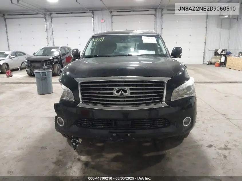 2013 Infiniti Qx56 VIN: JN8AZ2NE2D9060510 Lot: 41700210