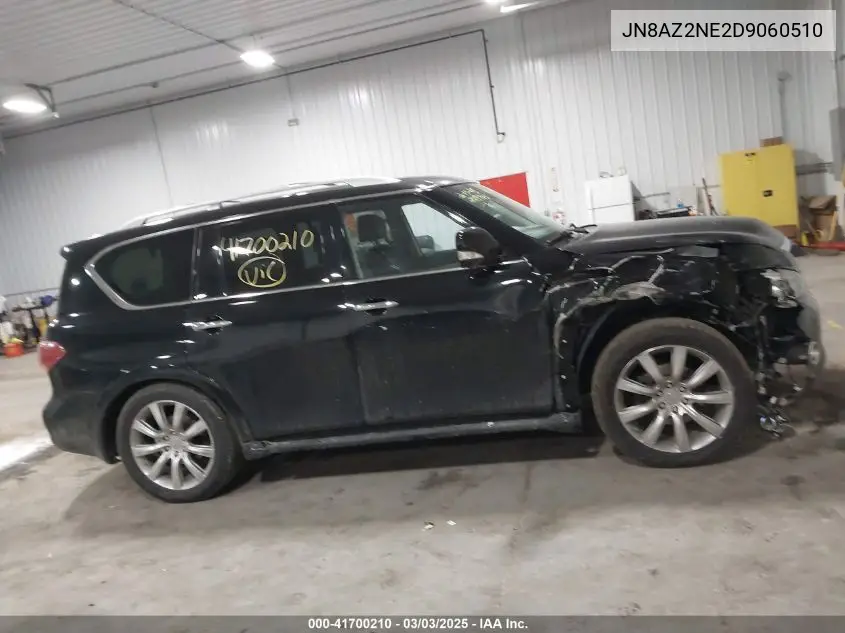2013 Infiniti Qx56 VIN: JN8AZ2NE2D9060510 Lot: 41700210