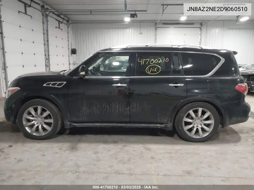 2013 Infiniti Qx56 VIN: JN8AZ2NE2D9060510 Lot: 41700210