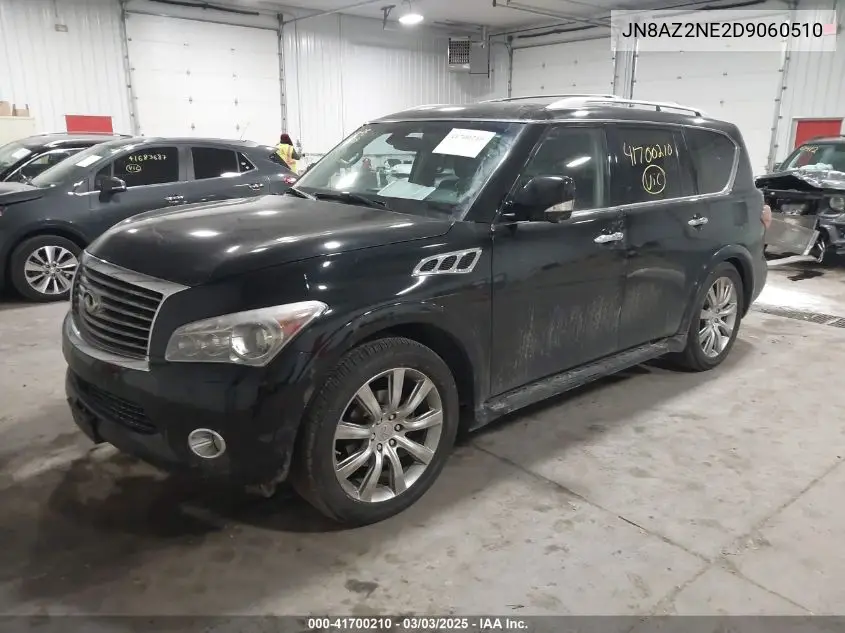2013 Infiniti Qx56 VIN: JN8AZ2NE2D9060510 Lot: 41700210