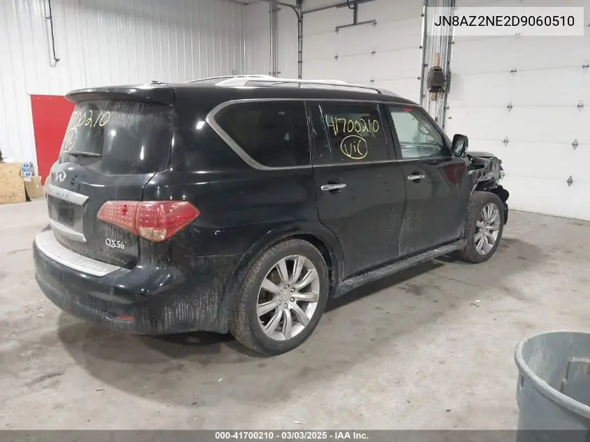2013 Infiniti Qx56 VIN: JN8AZ2NE2D9060510 Lot: 41700210