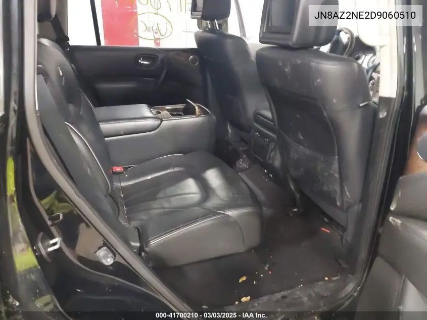 2013 Infiniti Qx56 VIN: JN8AZ2NE2D9060510 Lot: 41700210