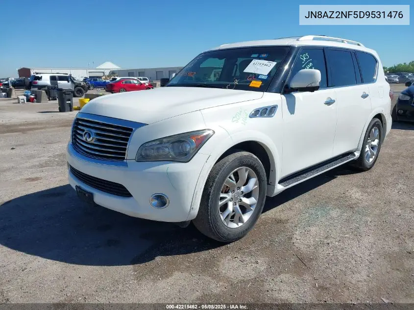 2013 Infiniti Qx56 VIN: JN8AZ2NF5D9531476 Lot: 42215462