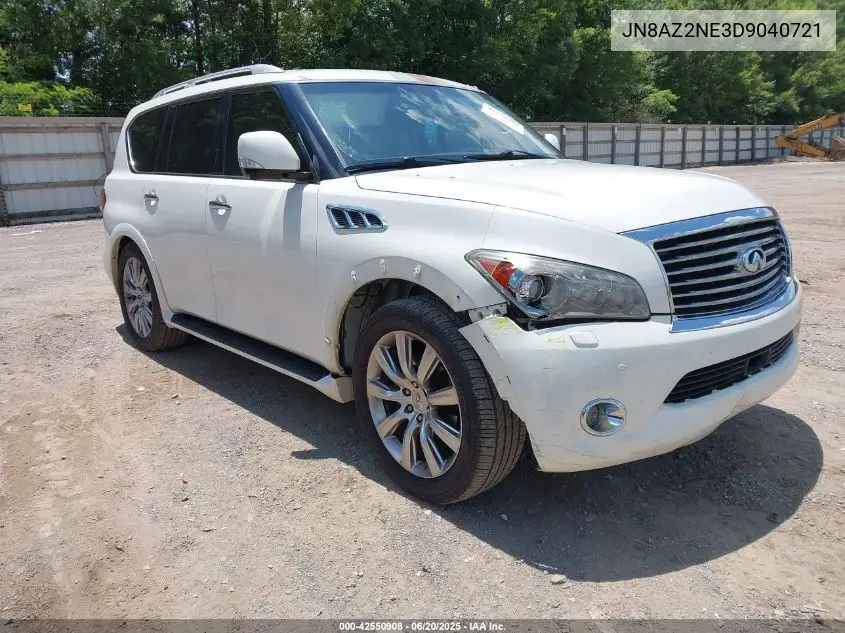 2013 Infiniti Qx56 VIN: JN8AZ2NE3D9040721 Lot: 42550908