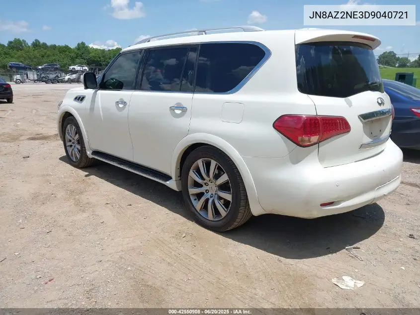 2013 Infiniti Qx56 VIN: JN8AZ2NE3D9040721 Lot: 42550908