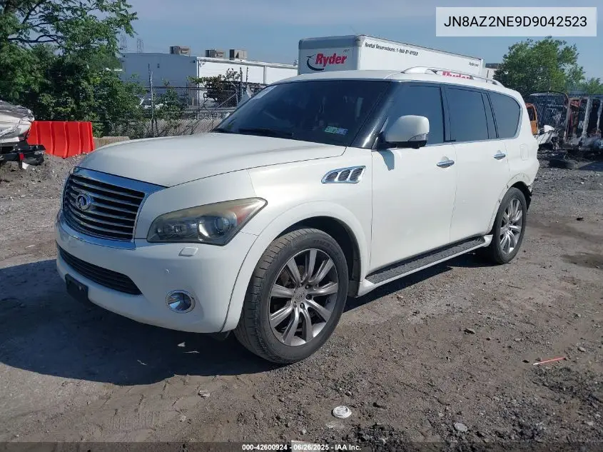 2013 Infiniti Qx56 VIN: JN8AZ2NE9D9042523 Lot: 42600924