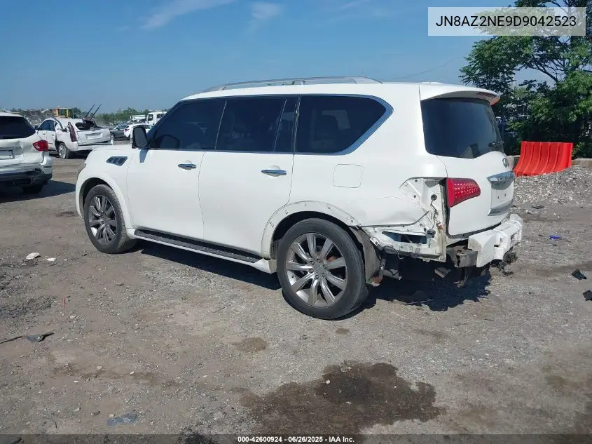 2013 Infiniti Qx56 VIN: JN8AZ2NE9D9042523 Lot: 42600924