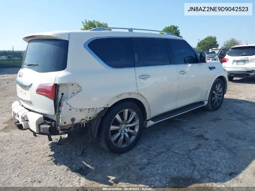 2013 Infiniti Qx56 VIN: JN8AZ2NE9D9042523 Lot: 42600924