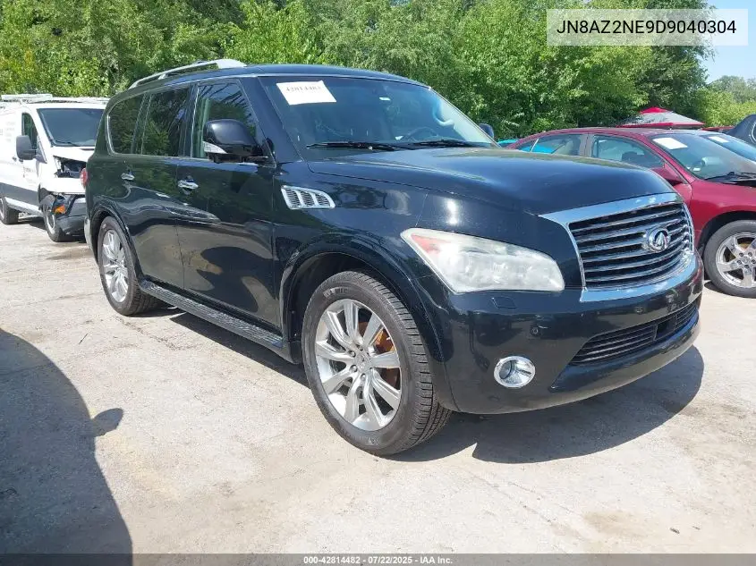 2013 Infiniti Qx56 VIN: JN8AZ2NE9D9040304 Lot: 42814482
