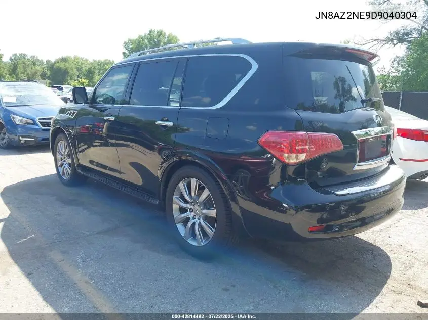 2013 Infiniti Qx56 VIN: JN8AZ2NE9D9040304 Lot: 42814482