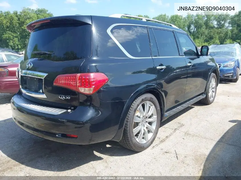 2013 Infiniti Qx56 VIN: JN8AZ2NE9D9040304 Lot: 42814482