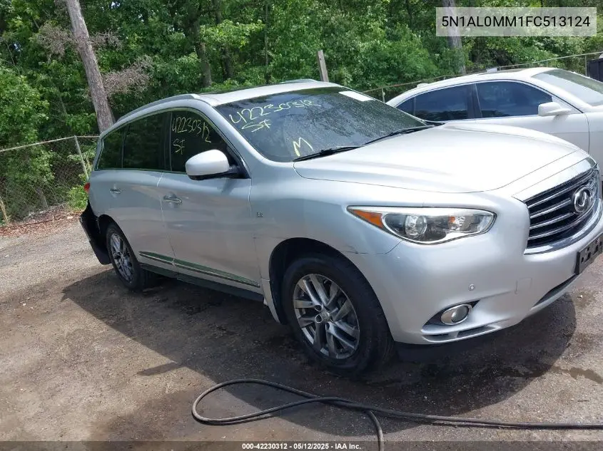 2015 Infiniti Qx60 VIN: 5N1AL0MM1FC513124 Lot: 42230312