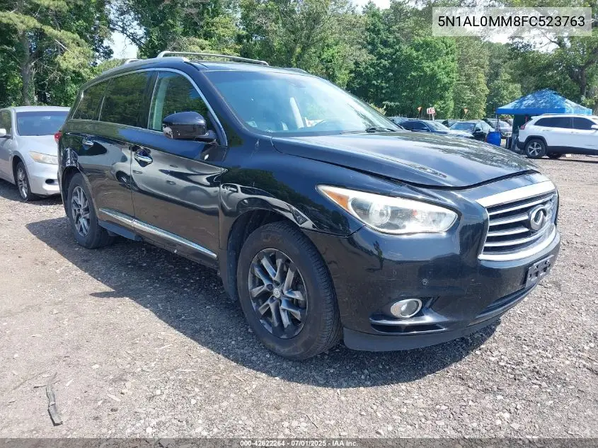 2015 Infiniti Qx60 VIN: 5N1AL0MM8FC523763 Lot: 42622264
