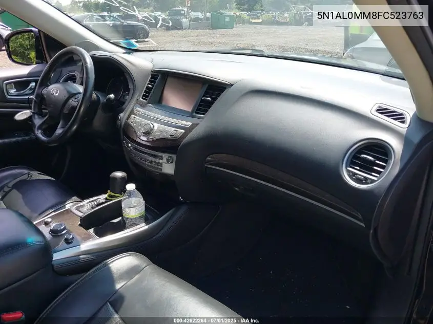 2015 Infiniti Qx60 VIN: 5N1AL0MM8FC523763 Lot: 42622264