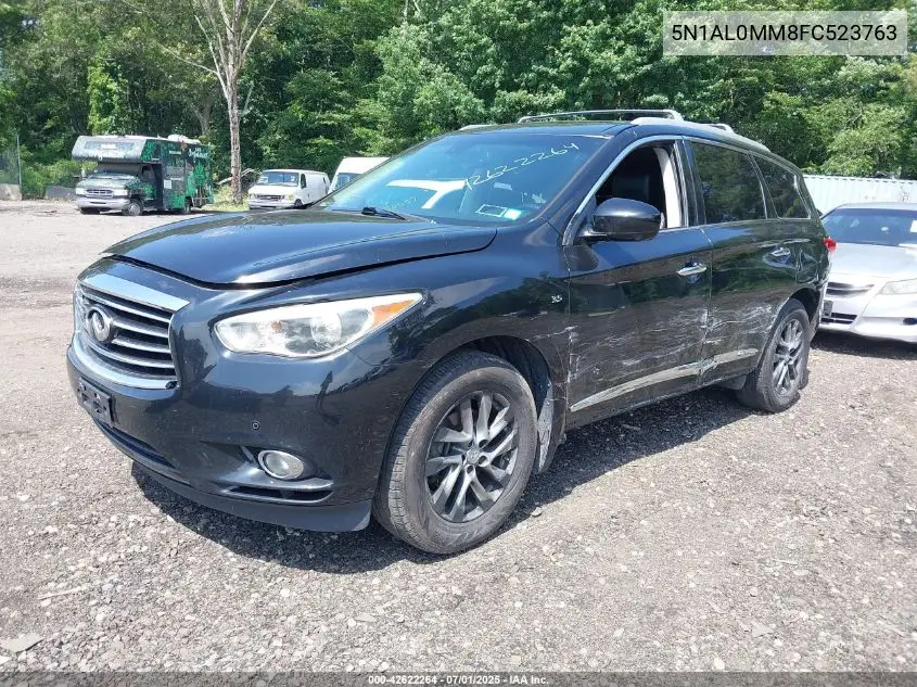 2015 Infiniti Qx60 VIN: 5N1AL0MM8FC523763 Lot: 42622264
