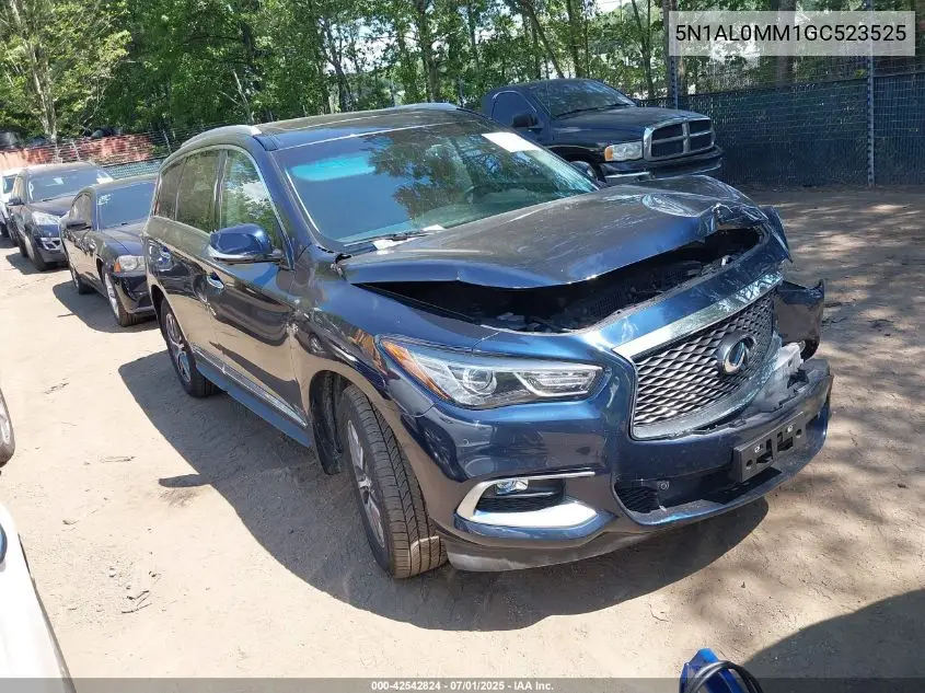 2016 Infiniti Qx60 VIN: 5N1AL0MM1GC523525 Lot: 42542824