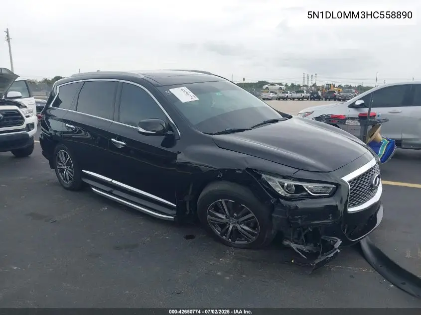 5n1dl0mm3hc558890 5N1DL0MM3HC558890 2017 Infiniti Qx60