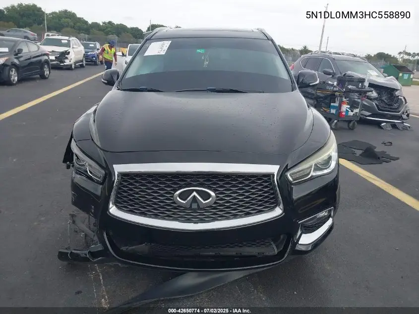 5n1dl0mm3hc558890 5N1DL0MM3HC558890 2017 Infiniti Qx60