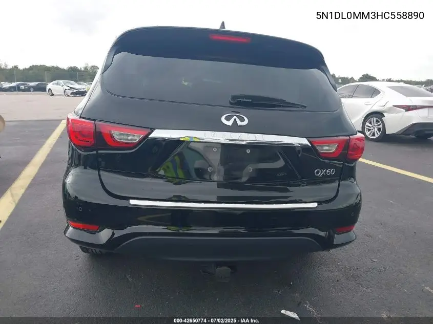 5n1dl0mm3hc558890 5N1DL0MM3HC558890 2017 Infiniti Qx60