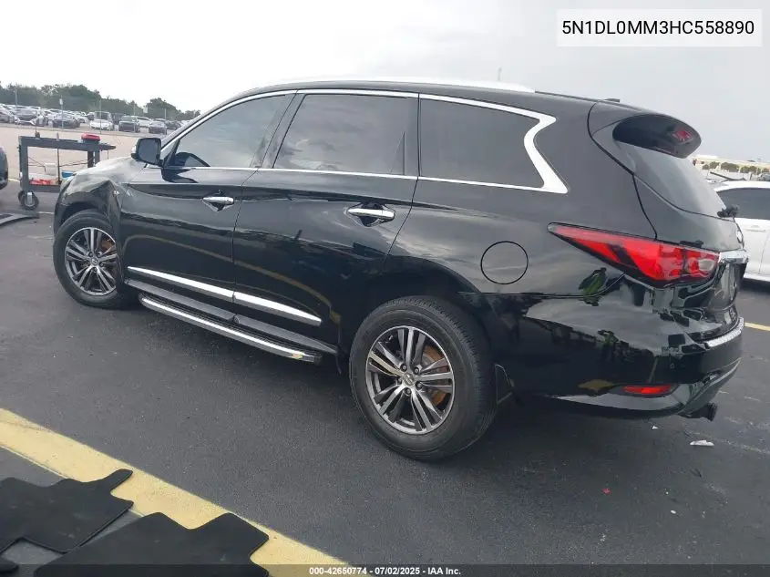 5n1dl0mm3hc558890 5N1DL0MM3HC558890 2017 Infiniti Qx60