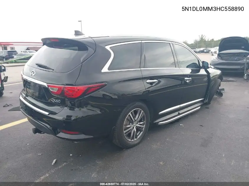 5n1dl0mm3hc558890 5N1DL0MM3HC558890 2017 Infiniti Qx60