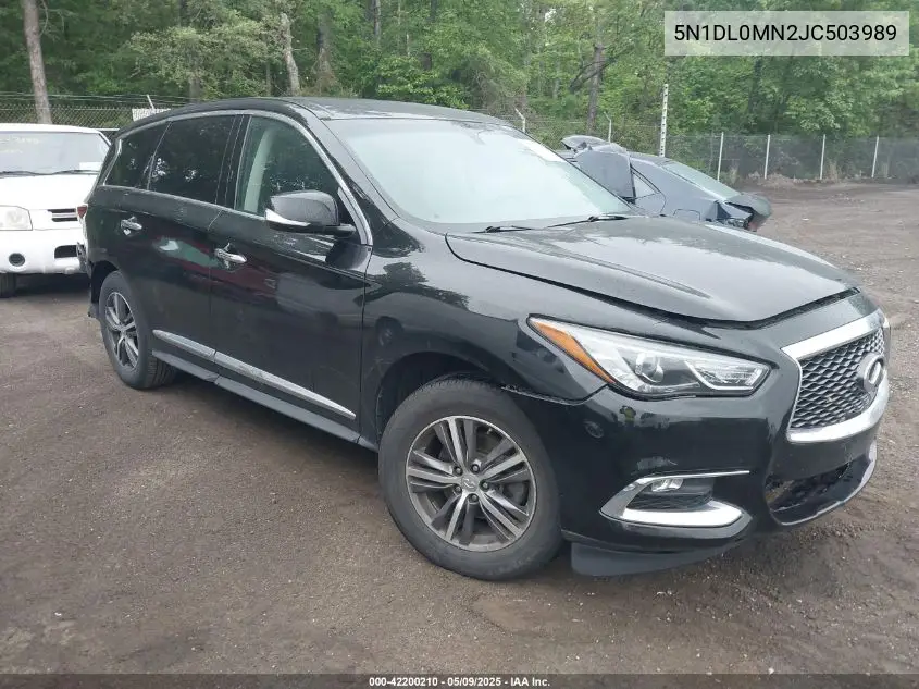 2018 Infiniti Qx60 VIN: 5N1DL0MN2JC503989 Lot: 42200210