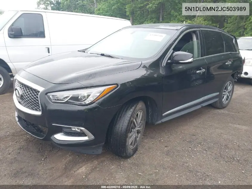 2018 Infiniti Qx60 VIN: 5N1DL0MN2JC503989 Lot: 42200210