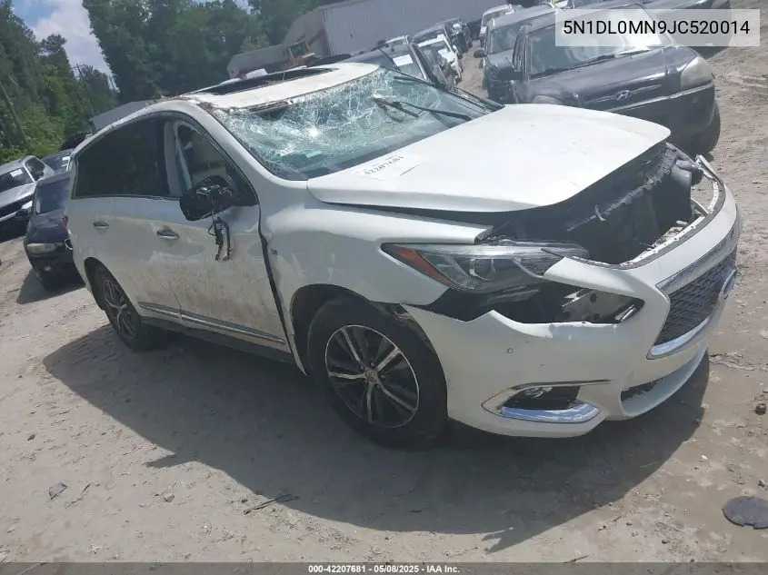 2018 Infiniti Qx60 VIN: 5N1DL0MN9JC520014 Lot: 42207681