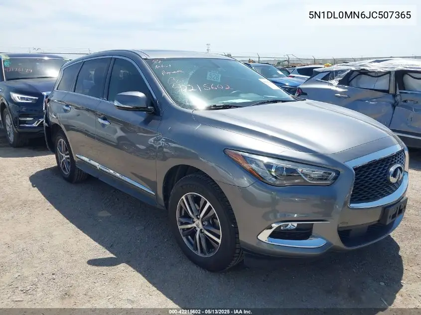 2018 Infiniti Qx60 VIN: 5N1DL0MN6JC507365 Lot: 42215602