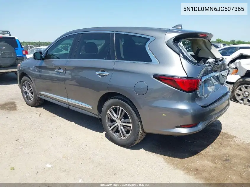2018 Infiniti Qx60 VIN: 5N1DL0MN6JC507365 Lot: 42215602